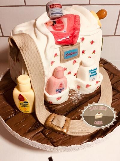 Baby shower cake - Cake by effiespantrycakes