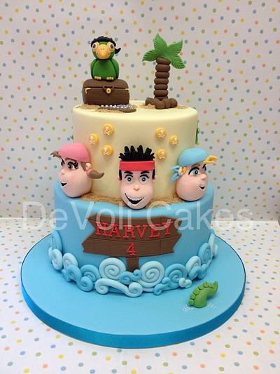 Jake and the Neverland Pirates - Cake by DeVoliCakes