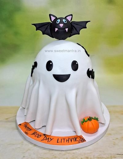 Ghost cake - Cake by Sweet Mantra Homemade Customized Cakes Pune