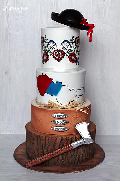 Czech and Slovakia - national cake - Cake by Lorna