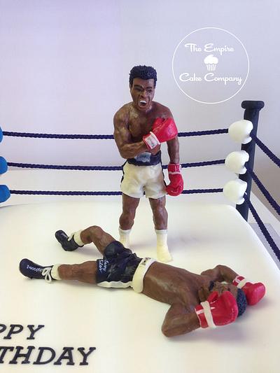 Boxing Ring Cake - Cake by The Empire Cake Company