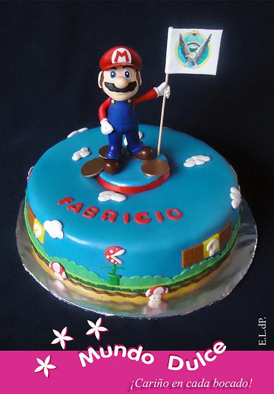 Super Mario Bros  - Cake by Elizabeth Lanas