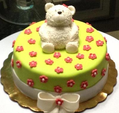 Teddy Bear Cake - Cake by Little Box Cakes by Angie