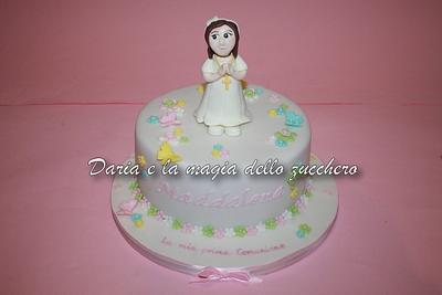 simply first communion cake - Cake by Daria Albanese