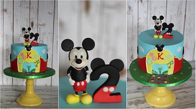 Mickey Mouse Club House - Cake by Sylwia