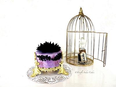 The Dark Side of Marie Antoinette - Cake by Firefly India by Pavani Kaur
