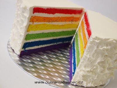 Rainbow cake - Cake by Renata 