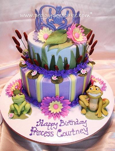 Princess and the Frog Cake - Cake by Peggy Does Cake