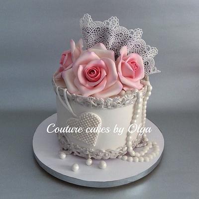 Cake ,,for her,, - Cake by Couture cakes by Olga