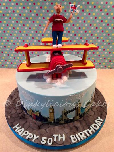 Wing walker Cake - Cake by Dinkylicious Cakes