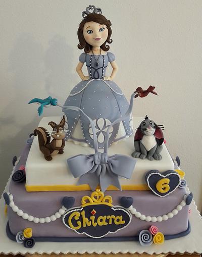 Sofia the first - Cake by silviacucinelli