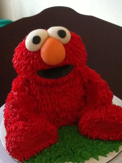 3D Elmo - Cake by Paulina