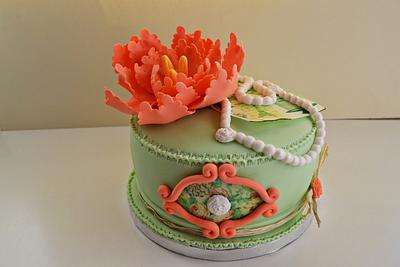 vintage cake - Cake by Nesi Cake