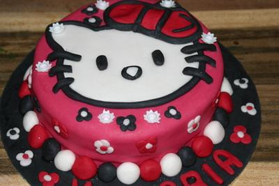 Hello Kitty Birthday Cake - Cake by Tiggy