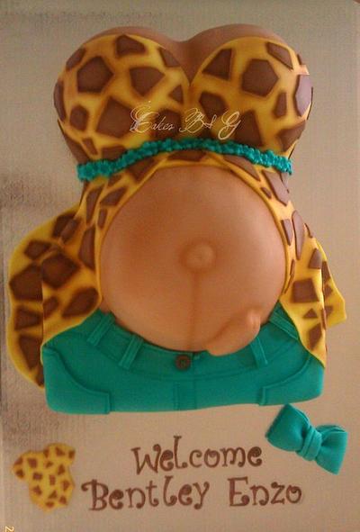My First Belly Cake - Cake by Laura Barajas 