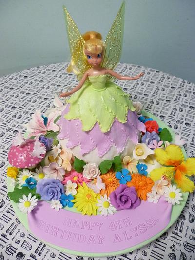 tinkabell cake - Cake by vicky pollen