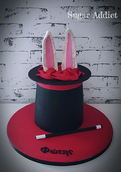 Magician's hat  - Cake by Sugar Addict by Alexandra Alifakioti