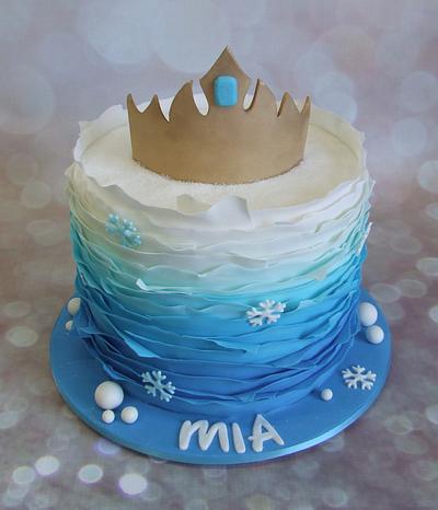 A twist on Frozen - Cake by Cake A Chance On Belinda