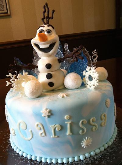 "Frozen" cake - Cake by Cathy Leavitt