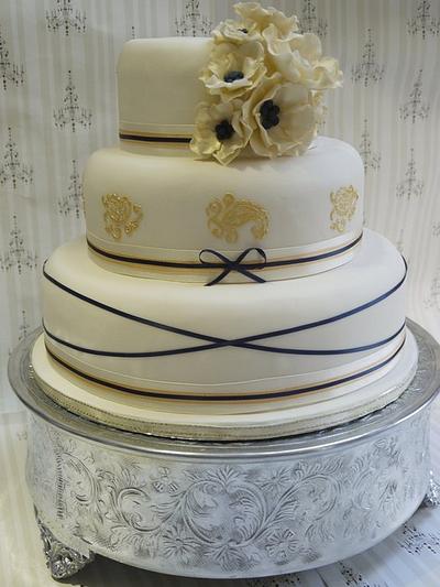Imogen wedding cake - Cake by Scrummy Mummy's Cakes