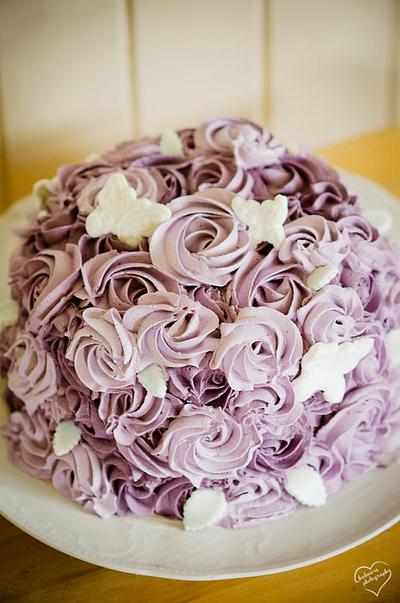 Rose cake - Cake by Barbara