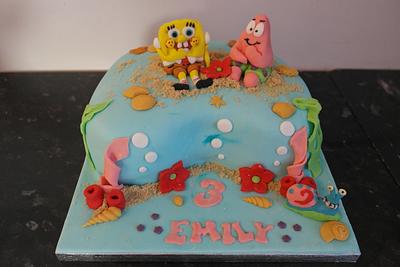 spongebob - Cake by Justine