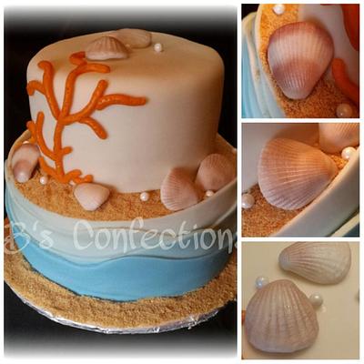 beach cake - Cake by bconfections