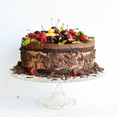 Black passion cake - Cake by Crema pasticcera by Denitsa Dimova