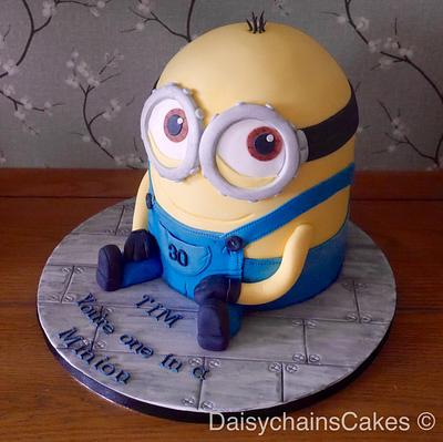 One in a Minion  - Cake by Daisychain's Cakes