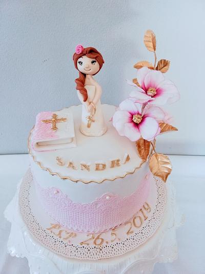 Cake with girl - Cake by alenascakes
