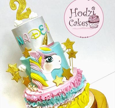 Unicorn 🦄💕 - Cake by Hend Taha-HODZI CAKES