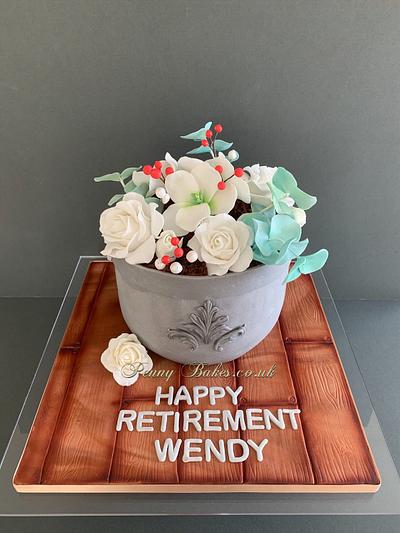 Retirement cake - Cake by Popsue
