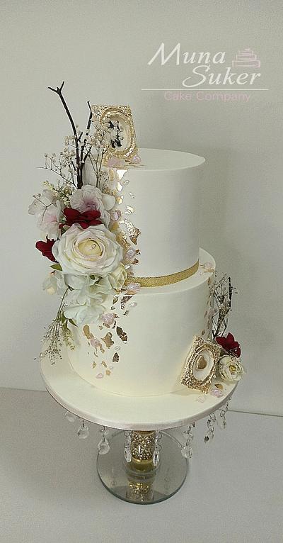 Wedding cake - Cake by MunaSuker