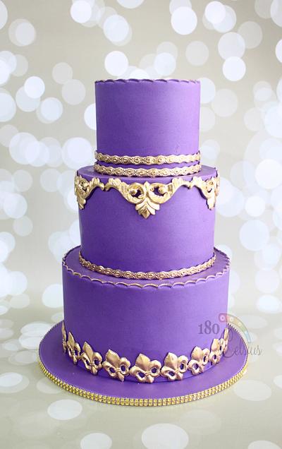 Royally Purple - Cake by Joonie Tan