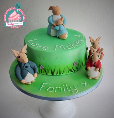 Peter Rabbit Adoption Cake - Cake by Candy's Cupcakes