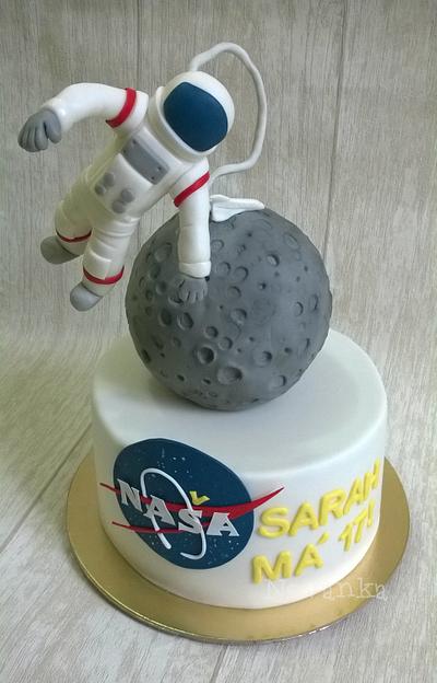 An astronaut - Cake by Novanka