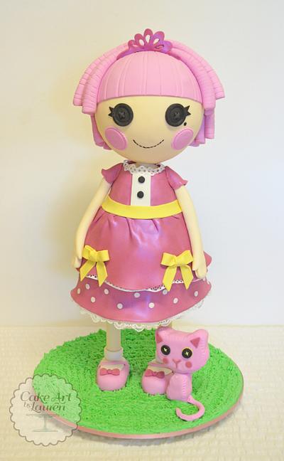 3D Standing Lalaloopsy Birthday Cake - Cake by Lauren