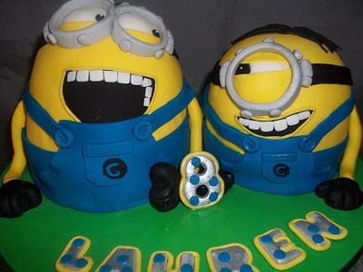 The happy minions - Cake by Willene Clair Venter