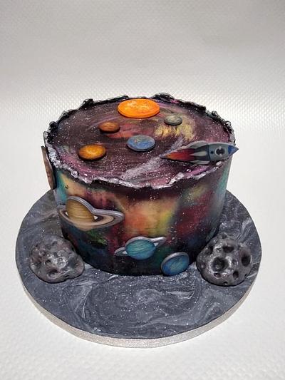 Cake Cosmos - Cake by Dari Karafizieva