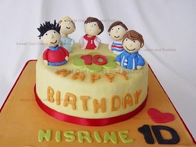 Love One Direction cake - Cake by Sweet Owl Cake and Pastry