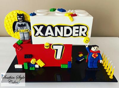 Lego cake - Cake by Southin Style Cakes