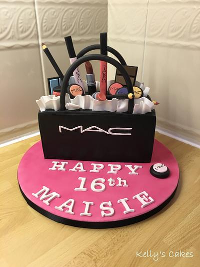 MAC bag cake - Cake by KellyBartronCakes 