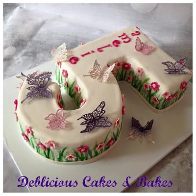 Happy Birthday Amelie! - Cake by debliciouscakes