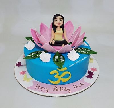 Meditation cake - Cake by Sweet Mantra Homemade Customized Cakes Pune
