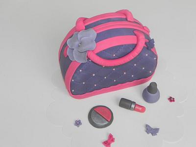 cake handbag/ make up - Cake by cendrine