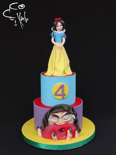 Snow white and the seven dwarfs cake - Cake by Diana