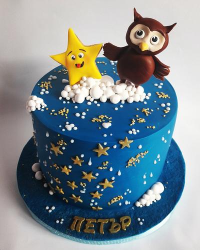 Twinkle twinkle little star  - Cake by Mariya Gechekova