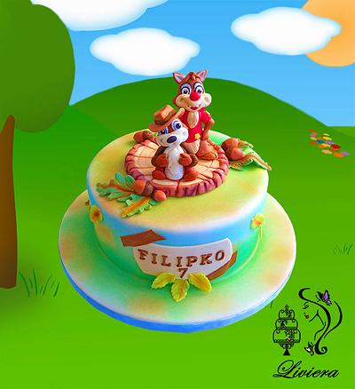 Chip a Dale  - Cake by L