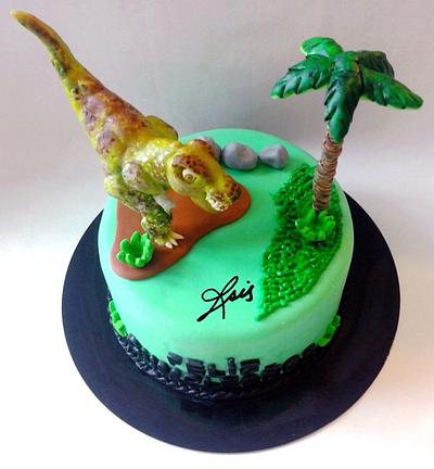 T-Rex cake - Cake by Isis Patiss'Cake