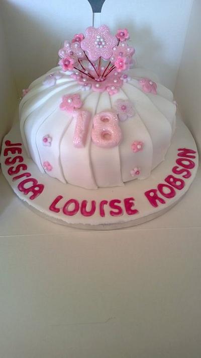 summer blossom - Cake by maggie thompson